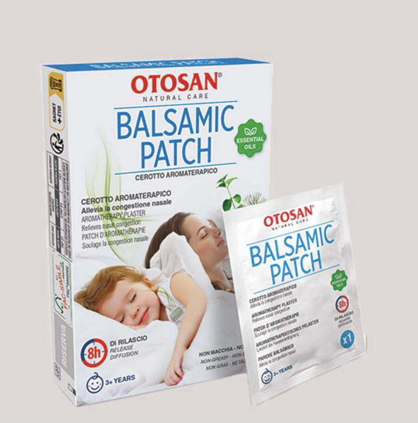 Otosan Balsamic Patch — caja y sobre individual