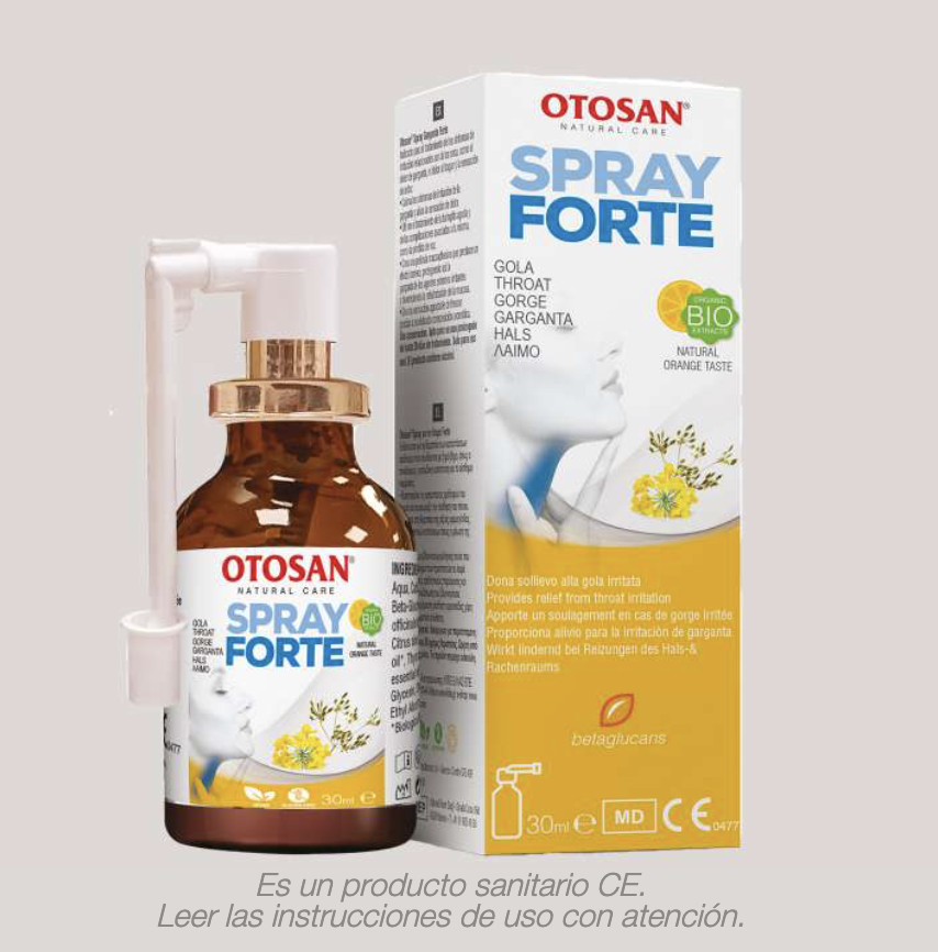 Otosan Spray Forte — frasco 30 ml y estuche